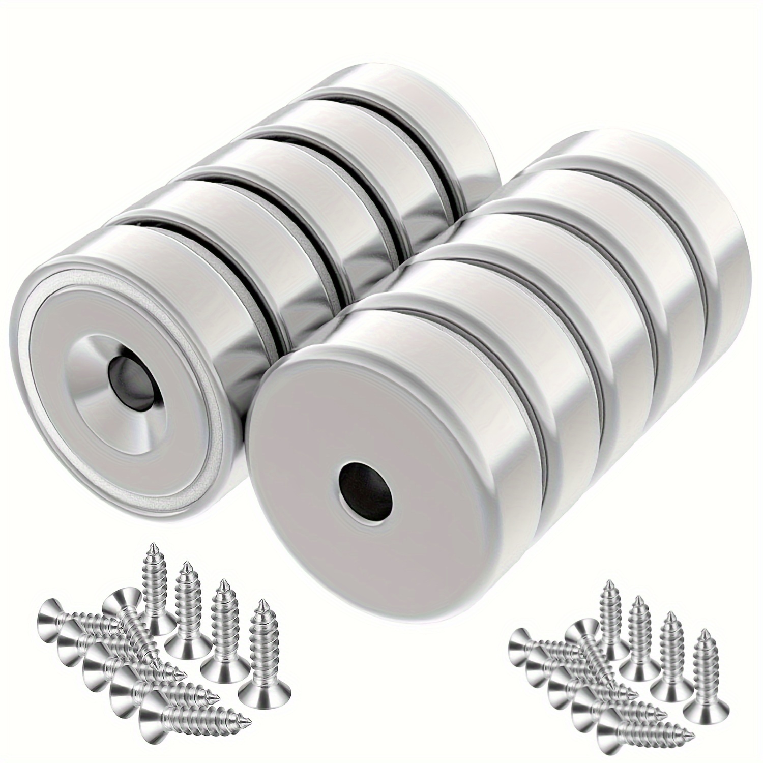 Round Pot Magnet Magnets Super Strong Neodymium Magnets - Temu