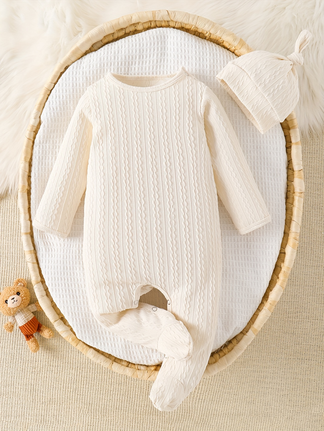 Baby Starfish Onesie Baby Clothes With Mitten Cuffs Footless