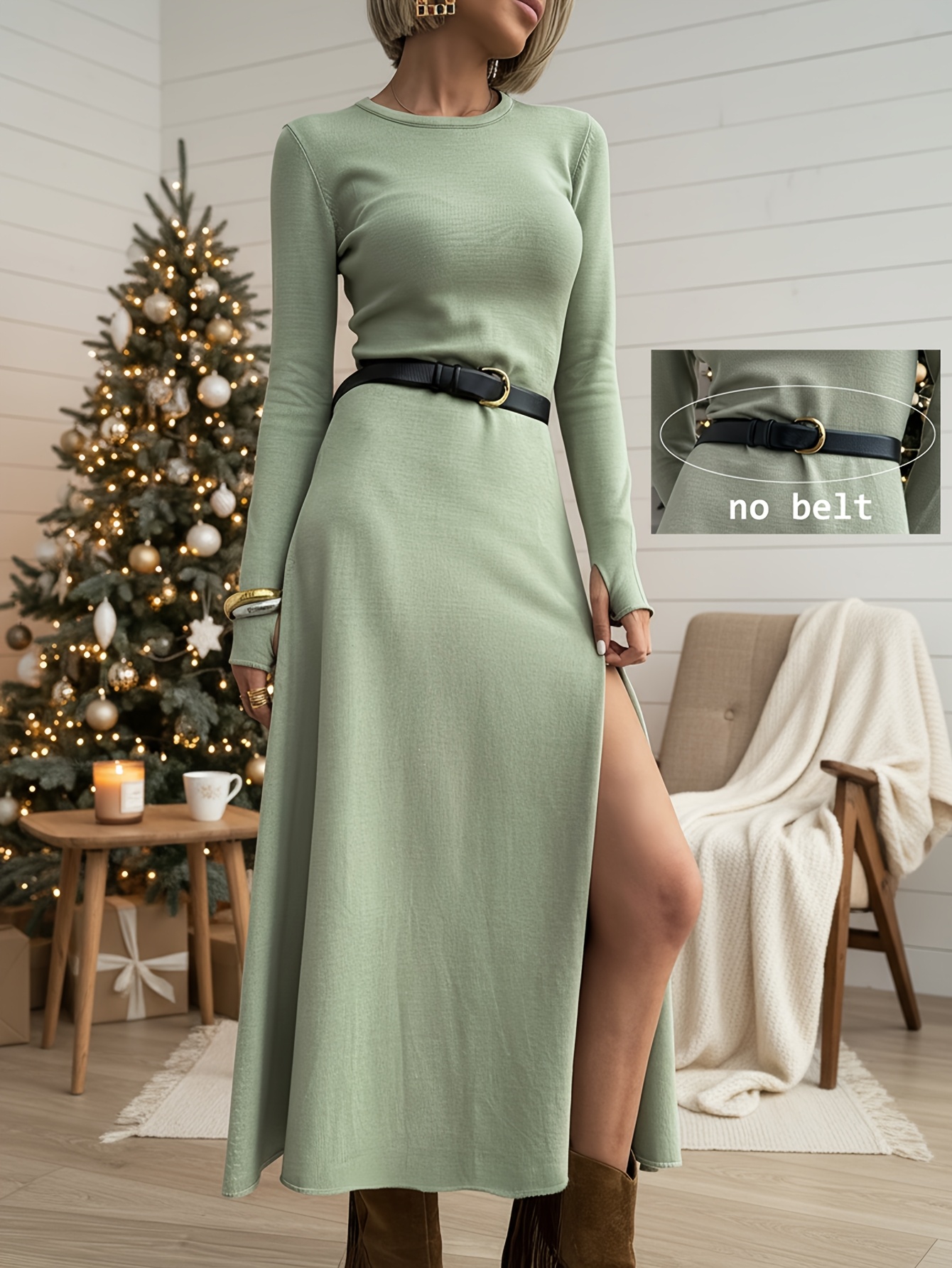 mint green formal dress - Belgium