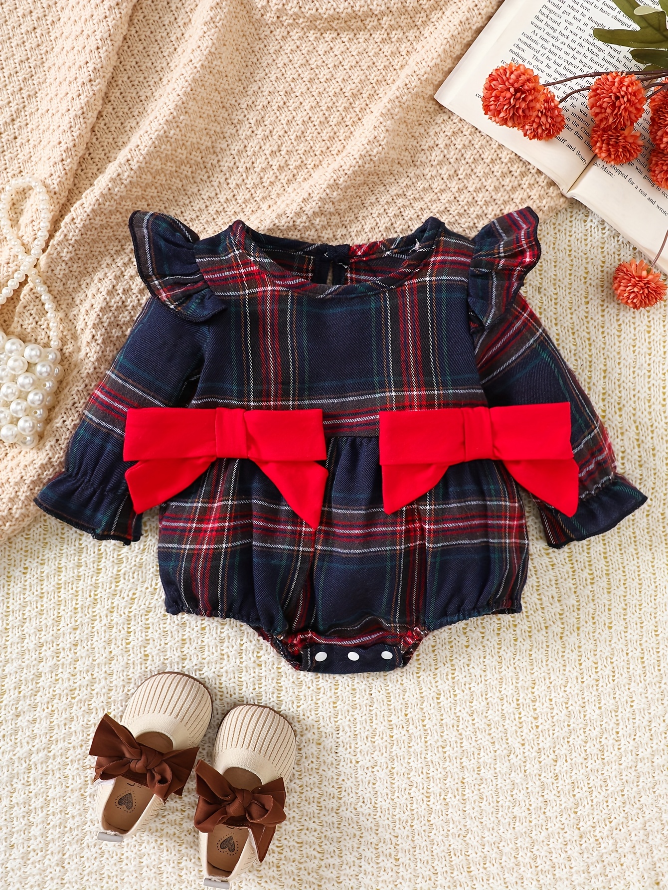 adorable girls clothing cute vintage   red bow outfit with flutter sleeves design casual   wear the best casual attire for your   for outdoor