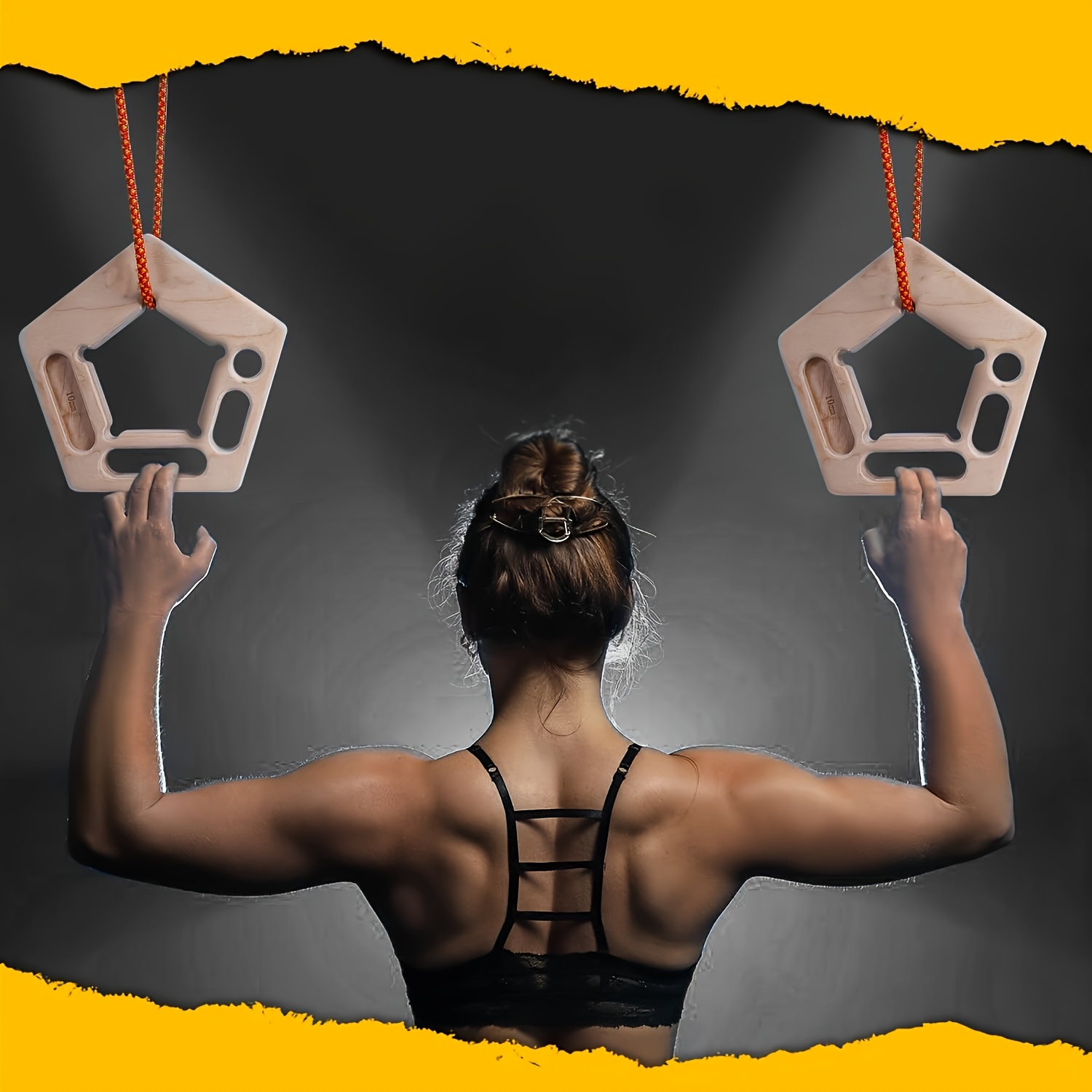 pack wooden hanging climbing training boards grip strength Temu