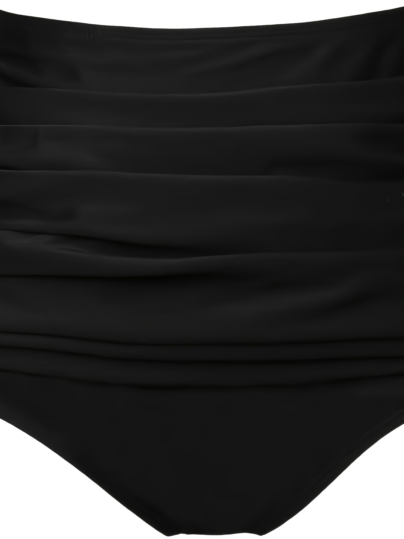 New Style High-Waisted Swim Shorts for Women in Europe And America, Solid Color, Sexy, Butt-Lifting, Slimming, And Modest Swimwear.