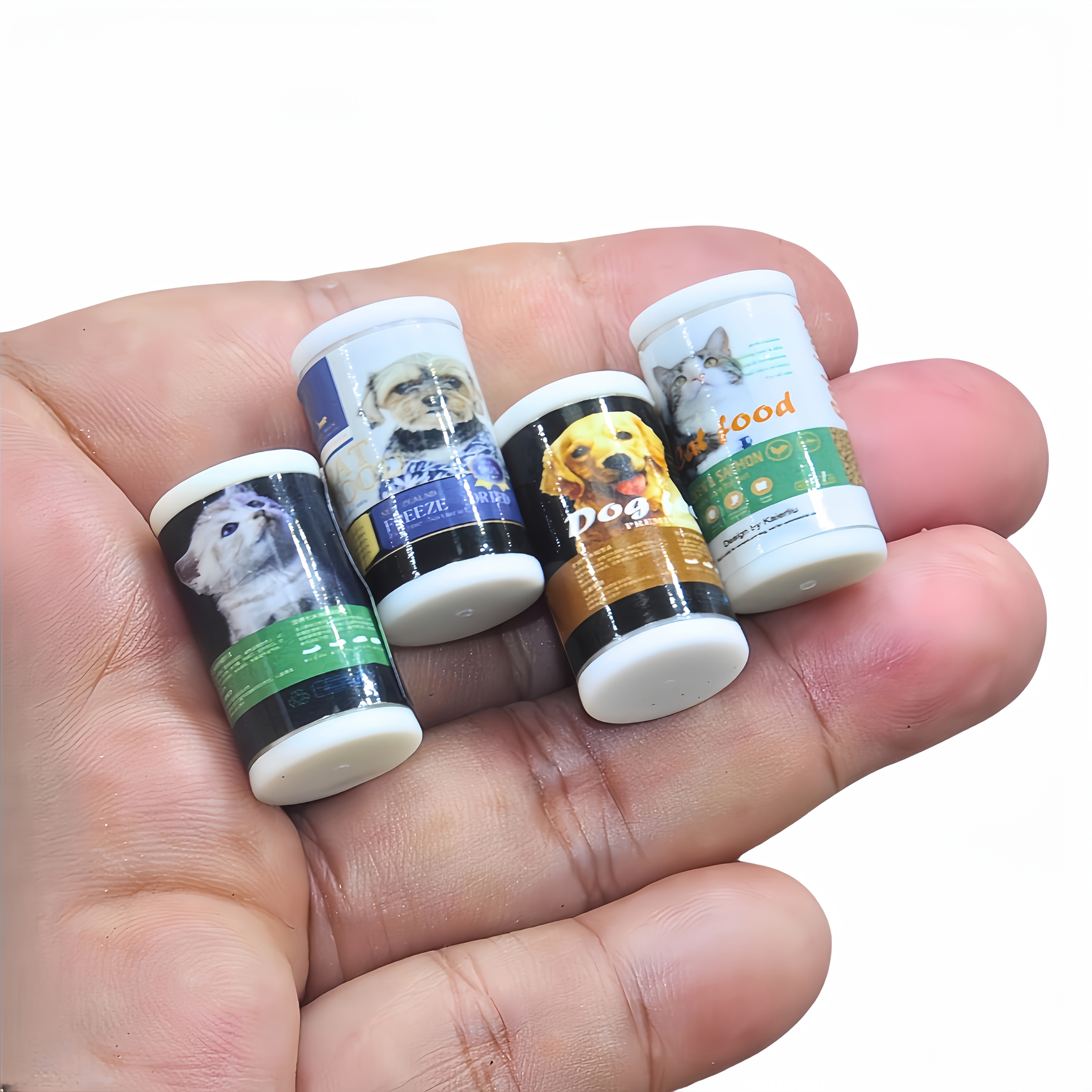 

1:6 Scale Miniature Canned Fake Food Set – Creative Gift & Dollhouse Accessories – Unique Adult Noveltytoys