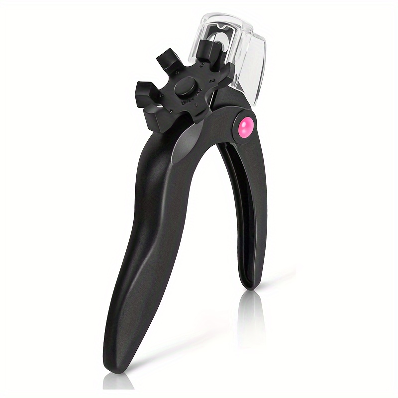 TEMU Professional Acrylic Clippers Adjustable Sizer & - Stainless Steel , Cutting Types, For Salon & Use