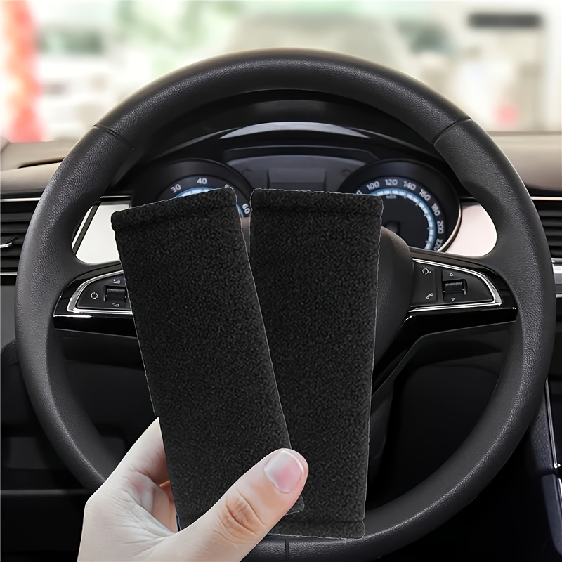 

4-pack Woven Car Door Handle Covers, Anti-slip Protective Grip Sleeves, Universal Fit Vehicle Interior Accessories