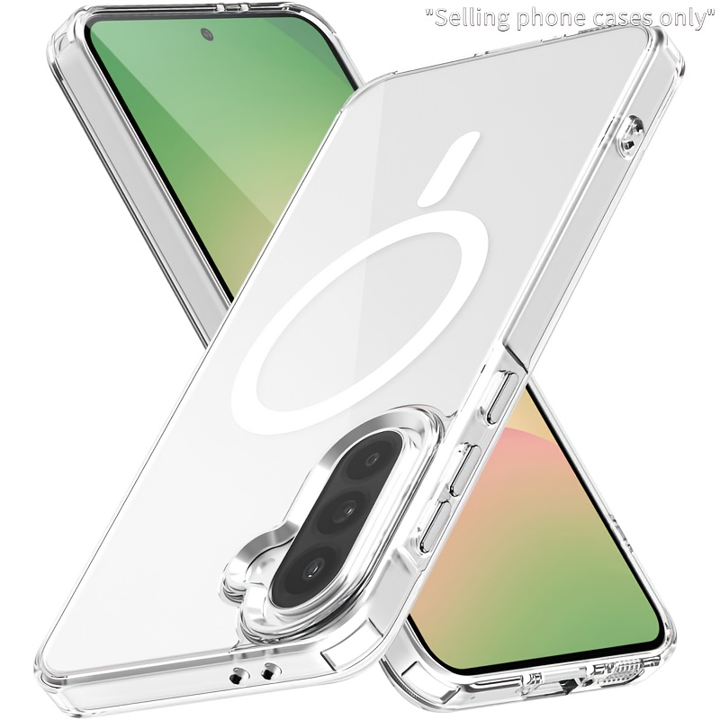 TEMU para Teléfono - Magnética para Samsung Galaxy A16 5G/A36/A26/A16 5G, con Amortiguación Antigolpes y Protector Transparente.