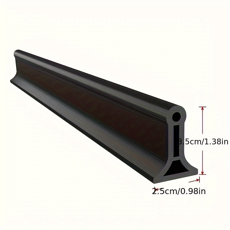 Image of 1pc Of Flexible Water Barrier For Bathrooms, Designed For Shower Areas To Provide Waterproof Insulation And Separate Wet And Dry Zones With A Self-adhesive Strip