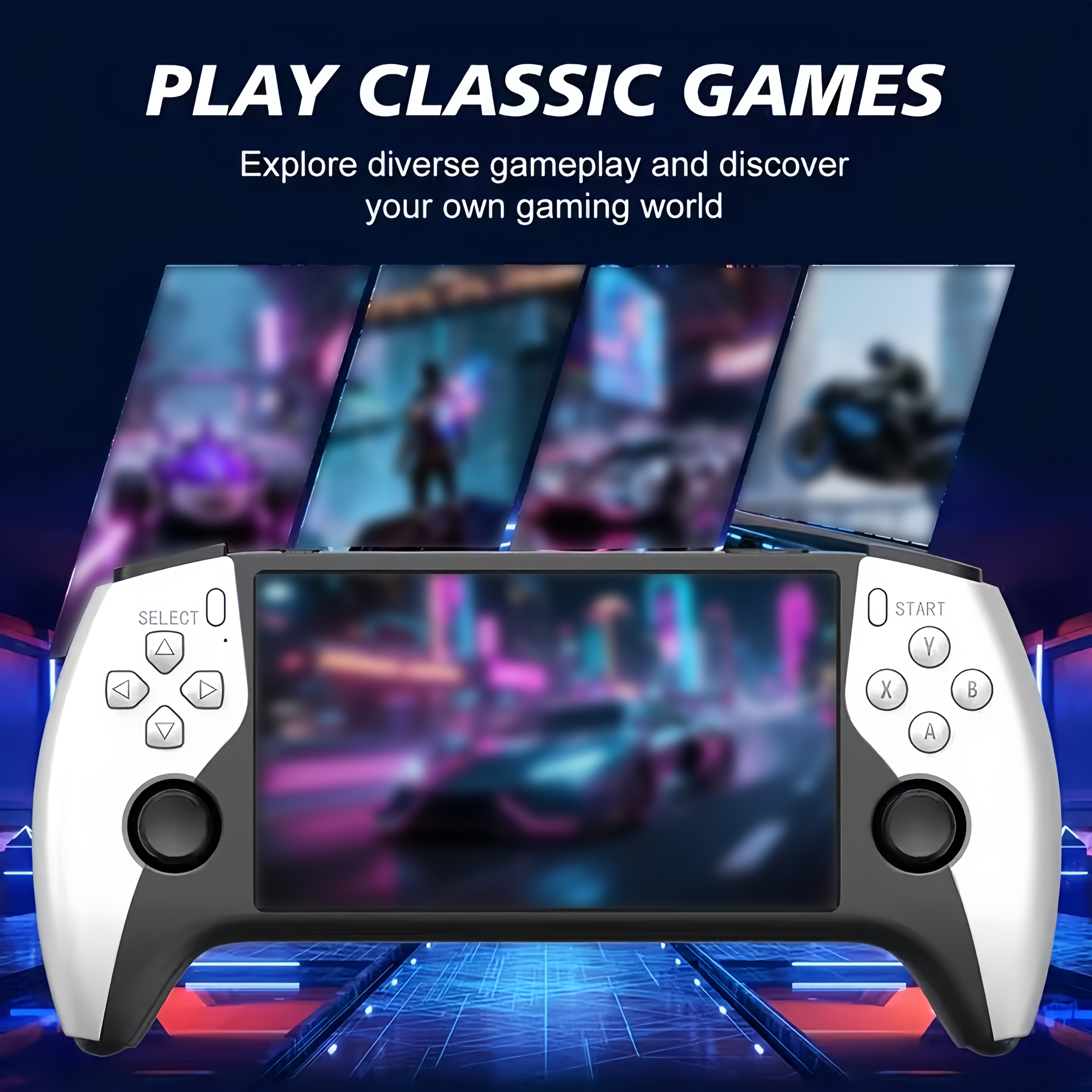 sf3500 portable handheld game player ips screen retro   for   gift gaming console christmas gift