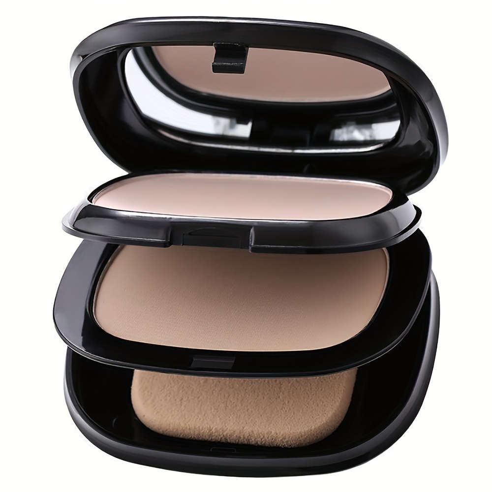 

Ivory White Dual-use Concealer Pressed Powder With Dry And Wet Textures, Natural And Long-lasting Oil Control, Flawless Contouring Foundation