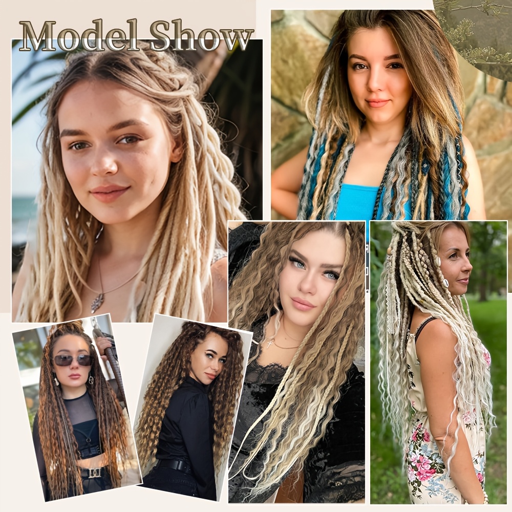 22 inch dual ended braided ponytail extension 3 in 1 synthetic hairpiece for women versatile stylish details 4