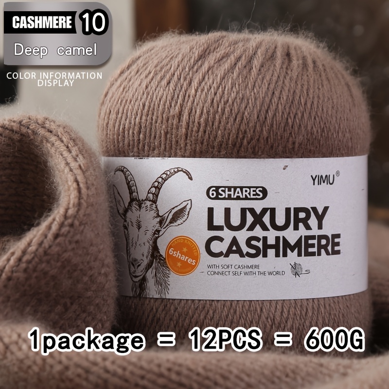 TEMU 6 de Fil , 100,00 % Fil de , et Chaud, Bricolage Bonnet, Écharpe, Pull, Pantalon en Laine