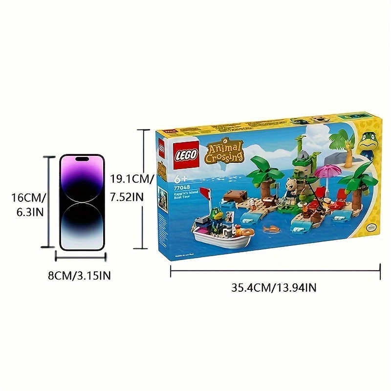 European Version, LEGO 77048 Animal Crossing Cabo Island Cruise, You Can Build Electronic Game Toys, Popular Character - Marshal, Animal Crossing Toys for Game Fans.