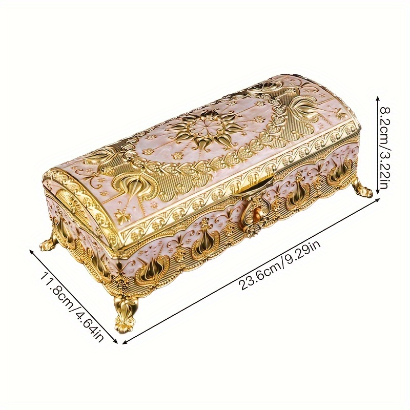 European-Style Retro Jewelry Box, Wedding Gift