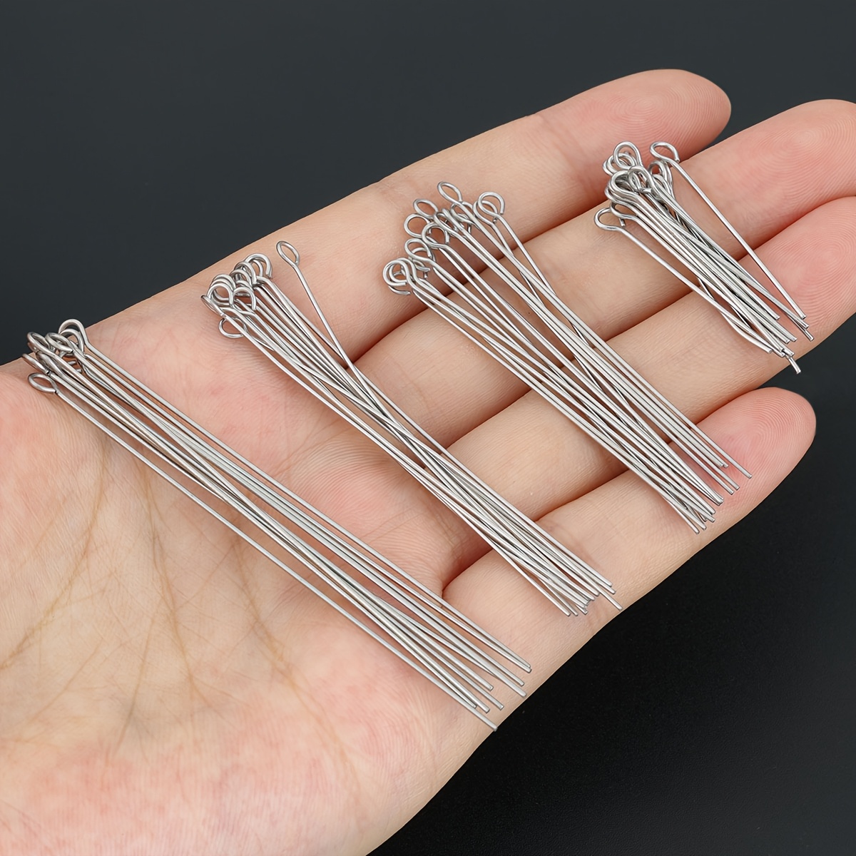 150pcs DIY Stainless Steel Jewellery Making Head Pins