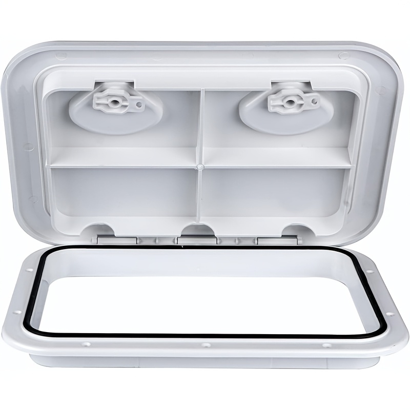 TEMU Boat Deck Hatch Cover, Rv Hatch Cover, Marine Inspection Square Deck Hatch Cover, Non-slip Surface Square Boat Hatch Cover, Suitable For