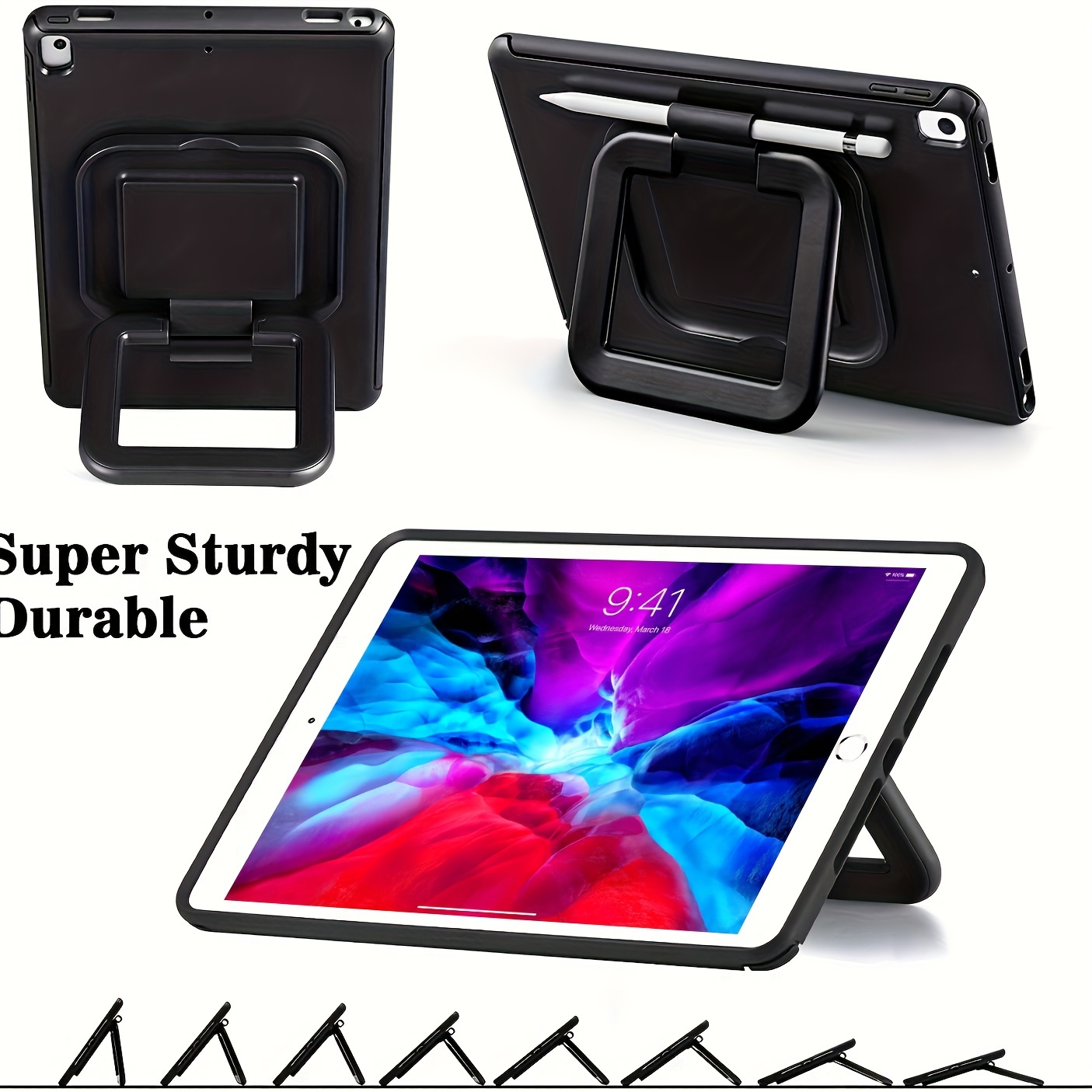 Case Ipad 8th Generation With Stand - Temu