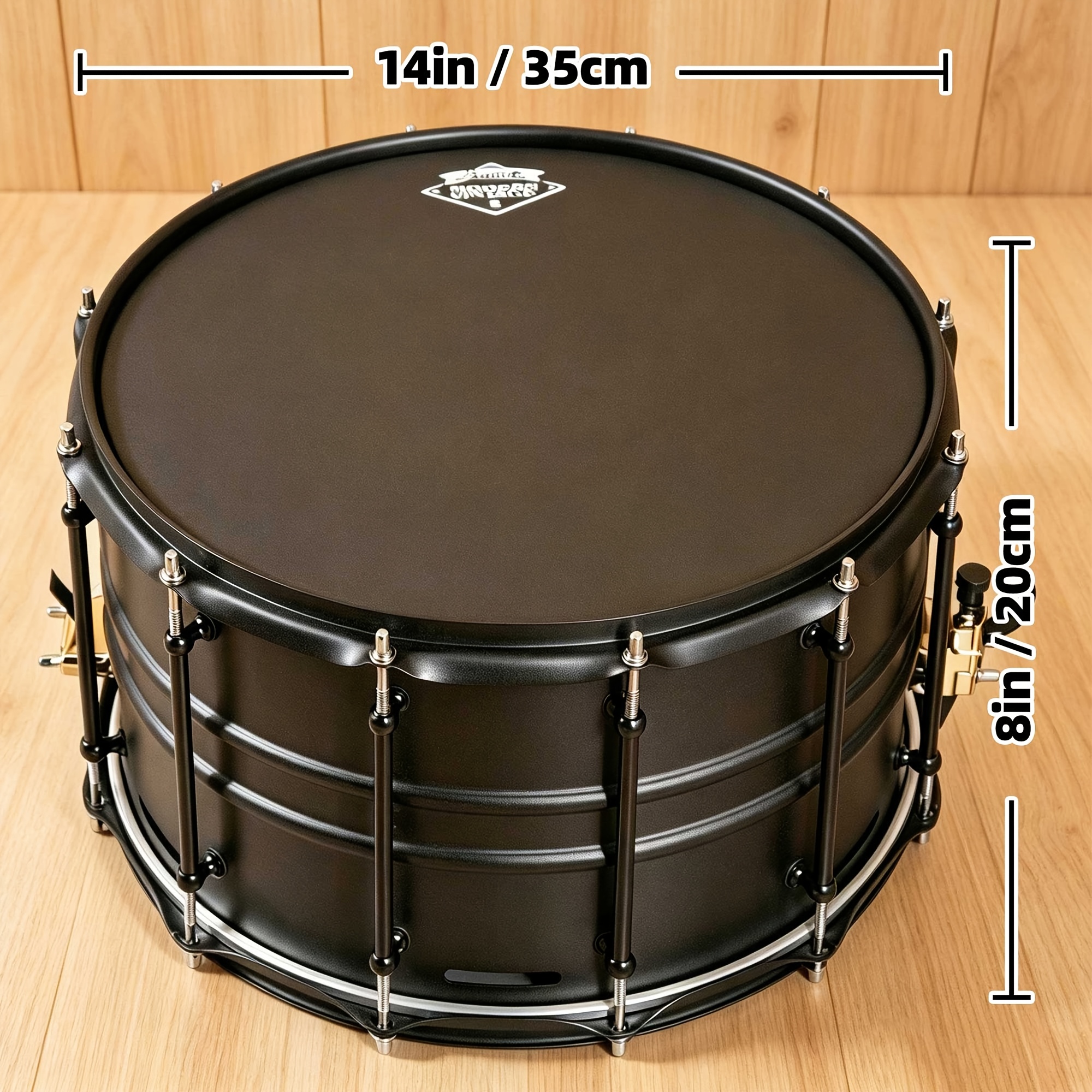 Enormous Cannon Series 14In X 08In Low-Frequency Snare Drum, Zinc... product image 12