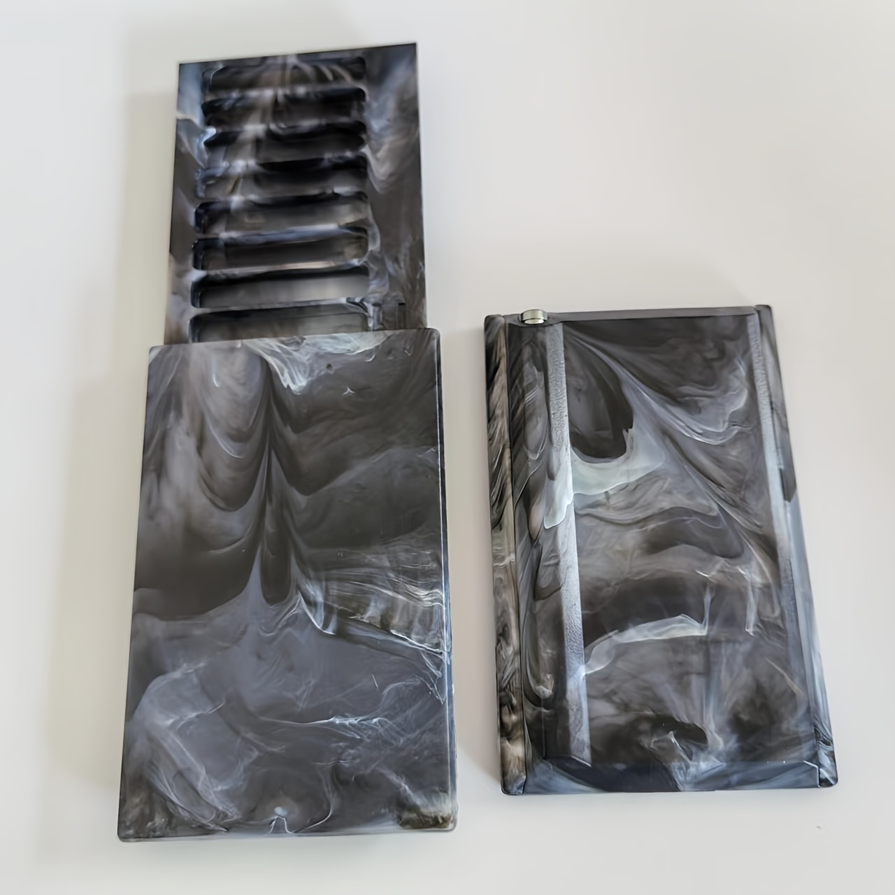 TEMU 1pc, Retractable Storage Box, Convenient For Storing Ear Needles, Thread, And Jewelry, Small And Portable Storage Case (printed Position Not