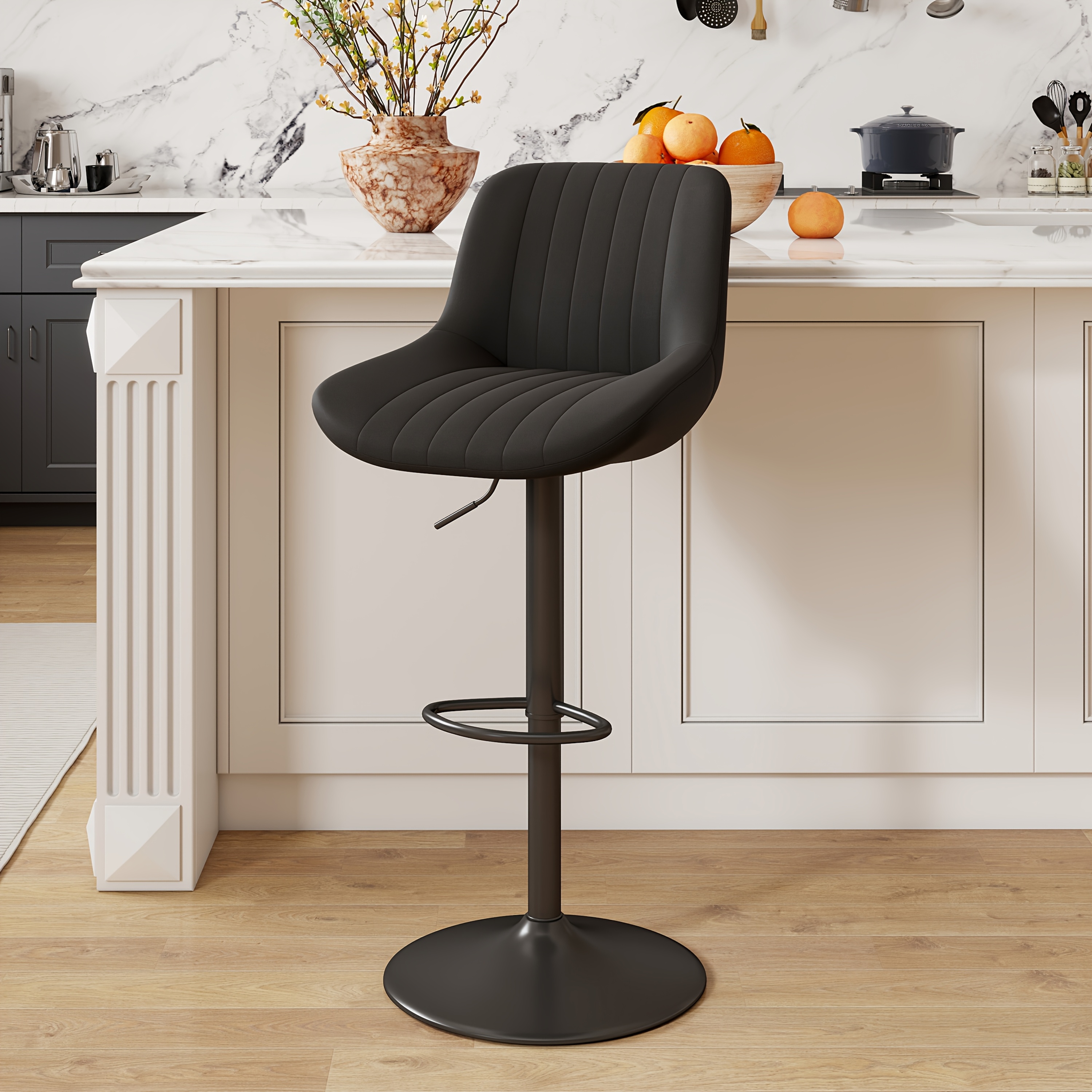 Lowes Swivel Gray Bar Stools Furniture Of America Light Gray H