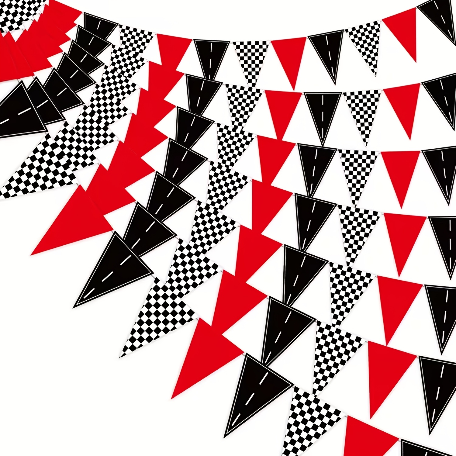 race car party decorations sold on Temu United States