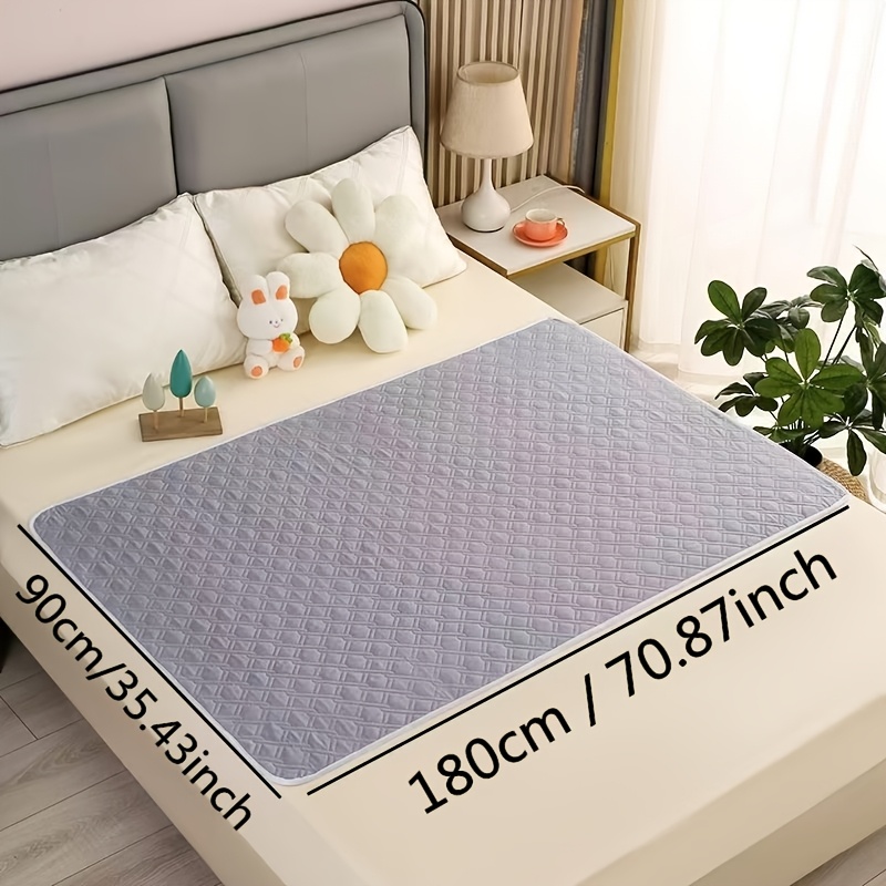 Image of Washable Large Isolation Pad For Women's Menstrual Period, Bedridden Adult Pad, Multi-scene Use On Bed Sofa Flat Use, Protect Mattress