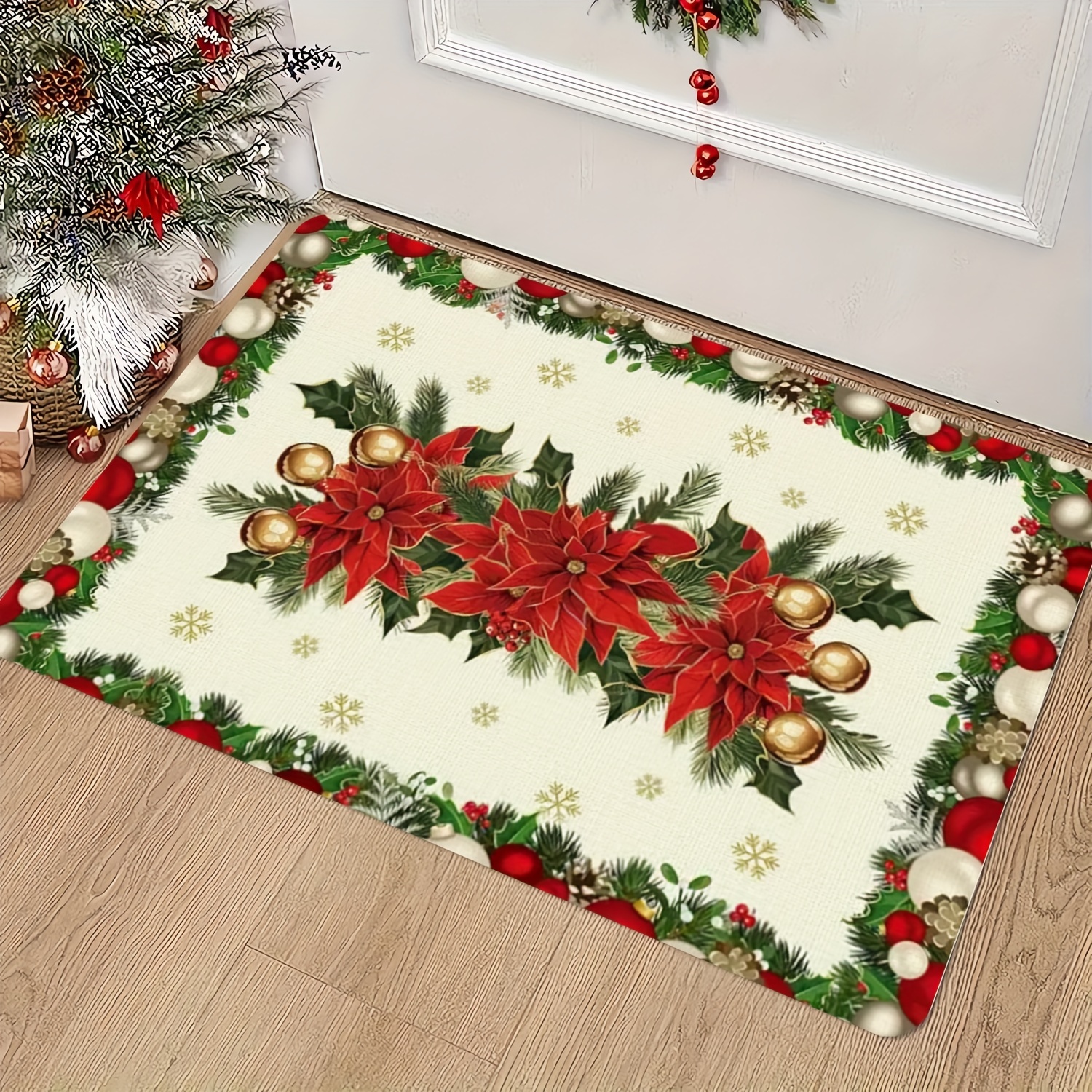 

Christmas Mat - , , & , For , Bedroom, , - / Decor Flannel & Foam