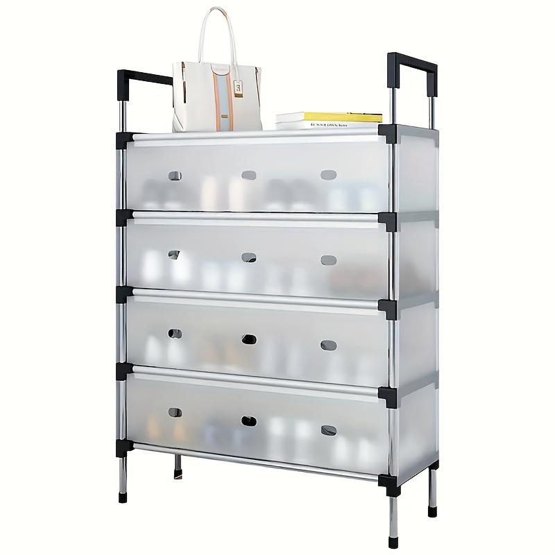 

1pc , , Dustproof , - -saving , Organizer, And Organization For Dorm Free Standing Racks