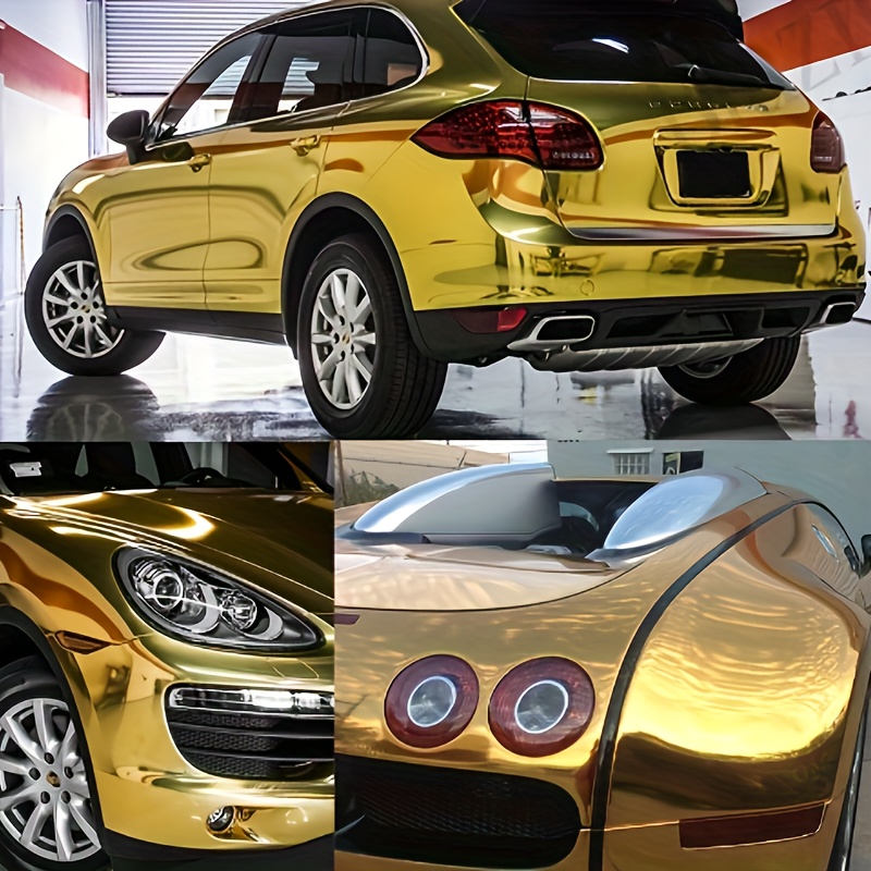

Electroplated Metallic Car & Motorcycle Wrap - Color Shifting Pvc Film, 50x150cm