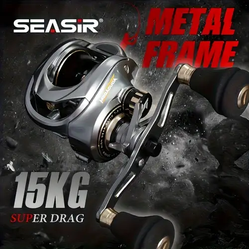 baitcast saltwater reel 25 lbs drag Daiwa Aird 80 It also incorporates Daiwas Magforce magnetic cast control system KastKing Rover 70R Round Reel