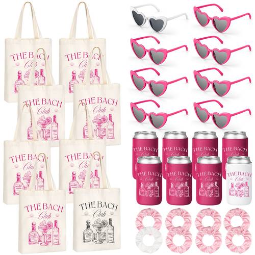 32pcs party supplies set party favors bridesmaid gift bag last toast on bachelorette camp bach club