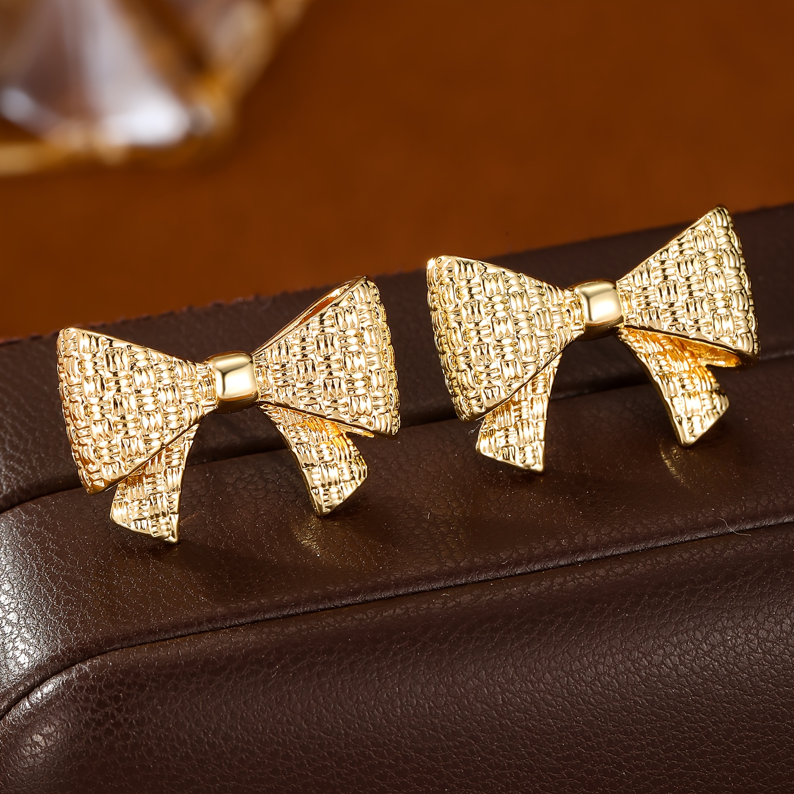 Vintage Bow Stud Earrings for Daily Wear and Special Occasions