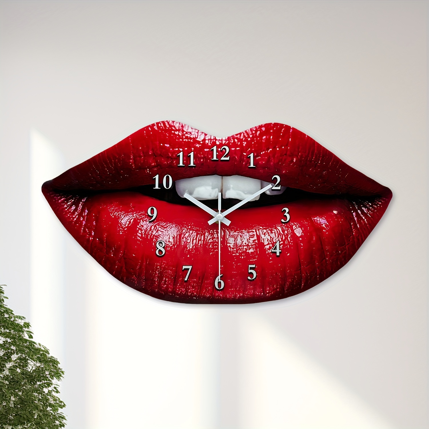 

Chic 16" Wall Clock - Silent Quartz Movement, Living Room & Bedroom Decor, Ideal Christmas Gift (battery Not Included)