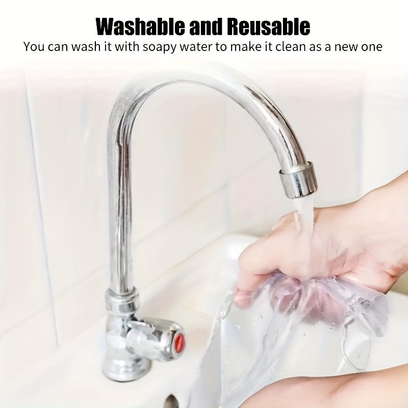 [2pcs Keyboard Protector] 2-Pack Silicone Keyboard Cover Protector, Waterproof and Dustproof, 445x140mm Transparent Film for Desktop Keyboards