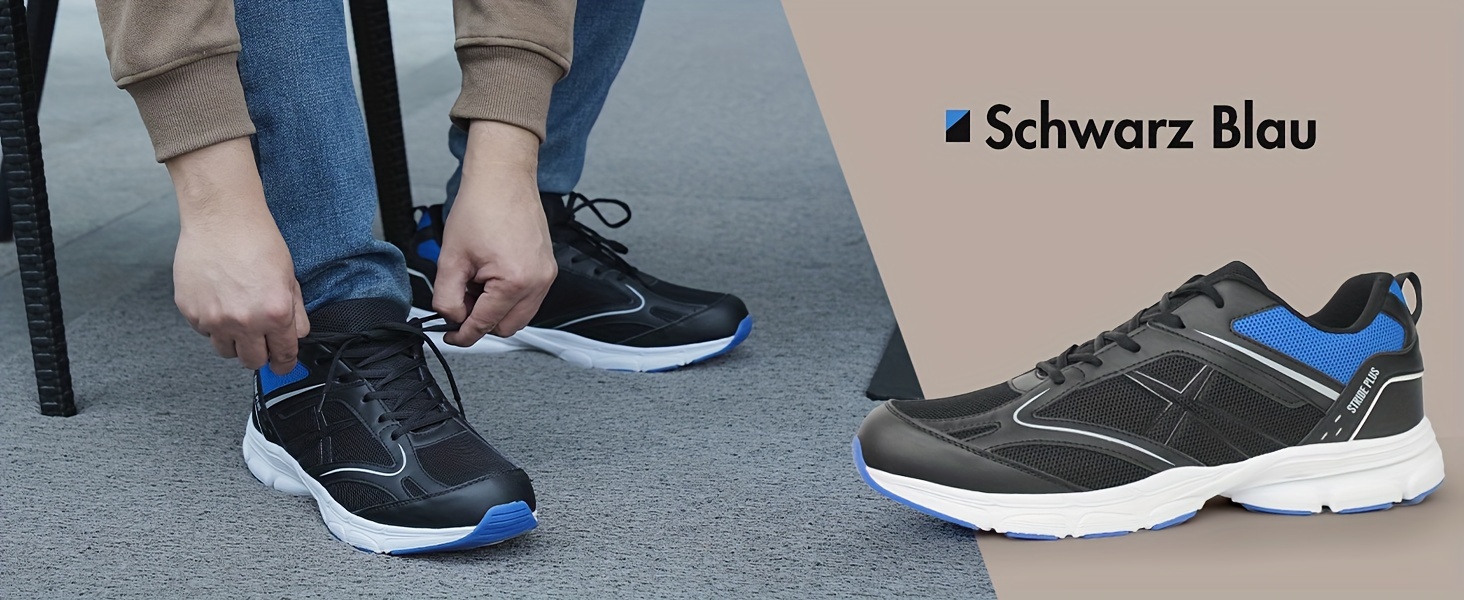 Heren casual lichtgewicht wandelschoenen sport- en trainingsschoenen grote maten EU-maat 47-52