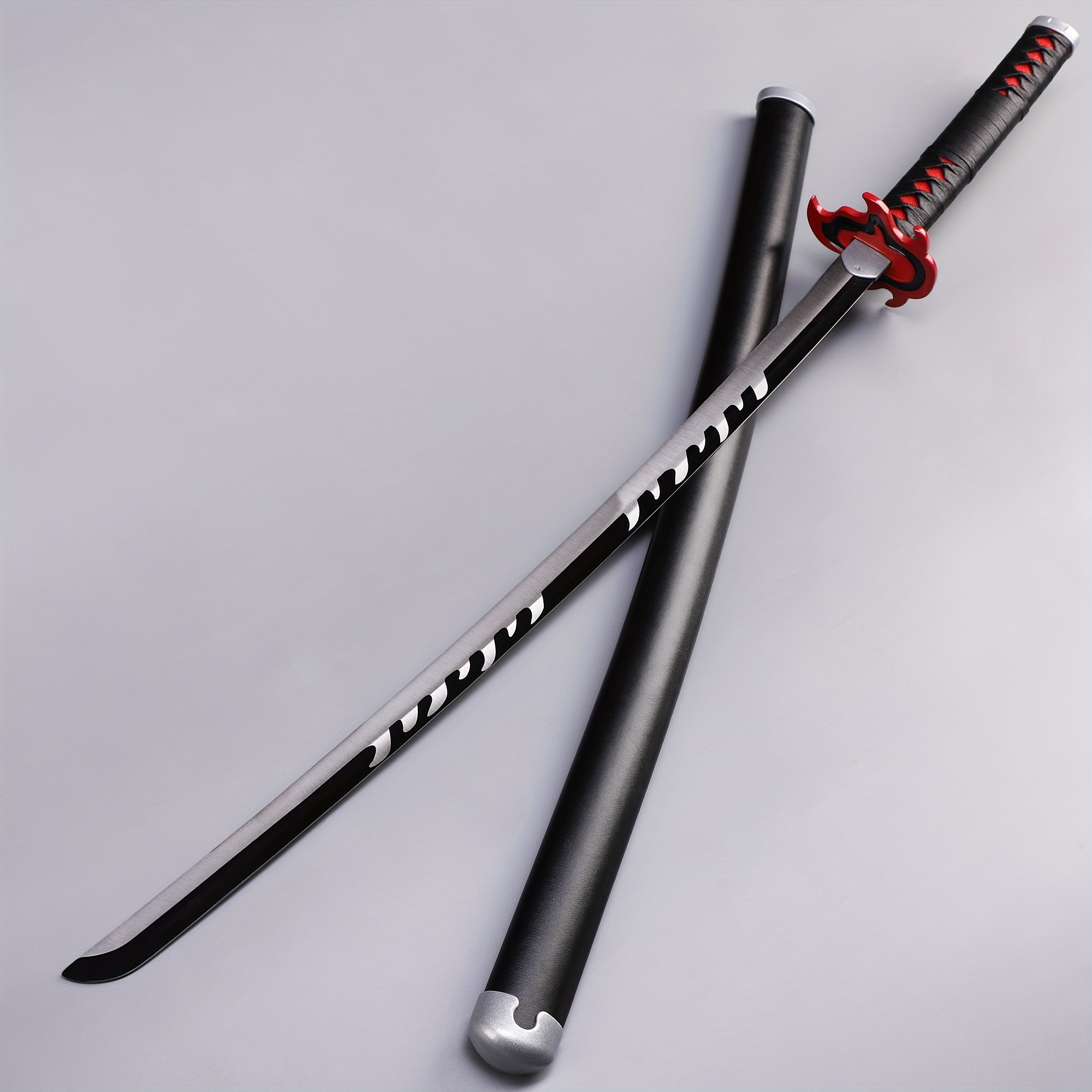 

Kamado , Handmade Japanese Sword, Cosplay Stainless Steel, Anime Original Texture, Overall About 41 Inches, Prop, Decoration, Collectible, Halloween Gift, Not Sharp