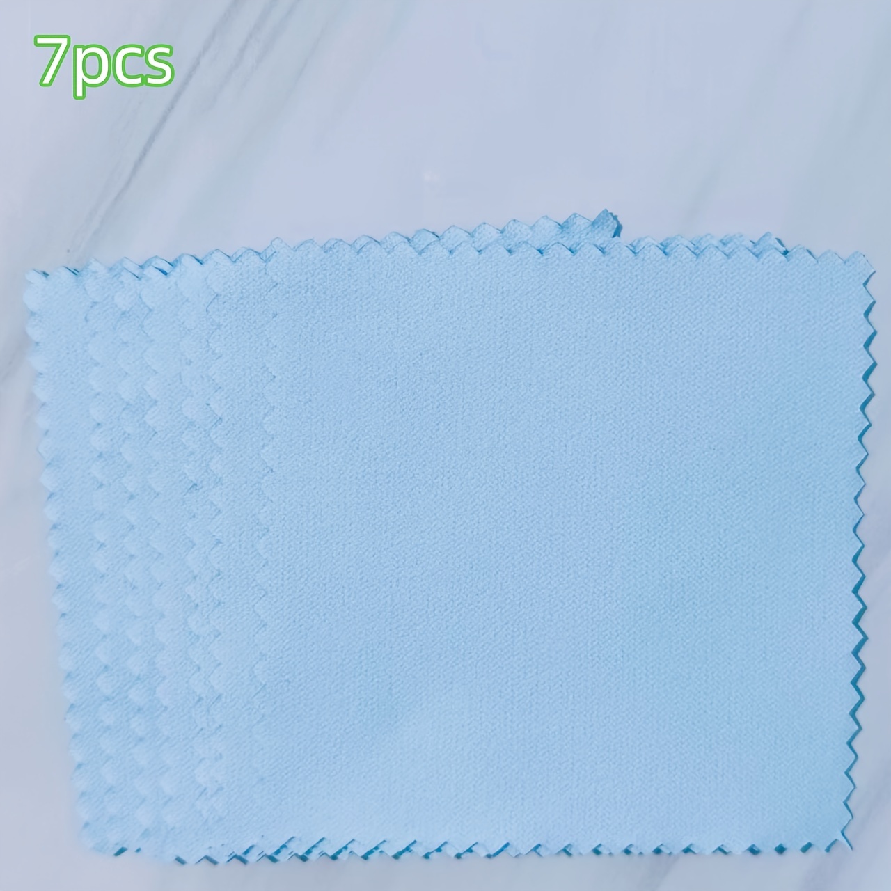 7/14pcs - Silvery Wiping Cloth, Small Professional Cleaning Cloth - Very Suitable For Cleaning And Maintenance Of Jewelry And Golden And Silvery Ware