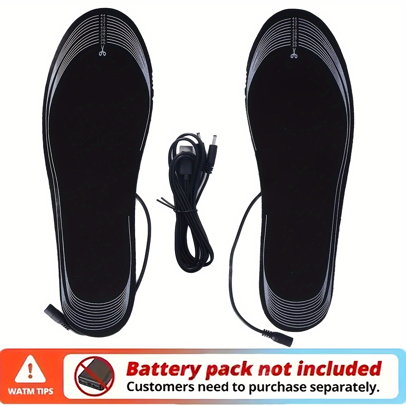 electric heating insoles winter insoles 1 pair heated shoe insoles electric   warming pad heated shoe insoles cuttable electric heating insoles washable heating insoles heating   warmers unisex insoles for men women