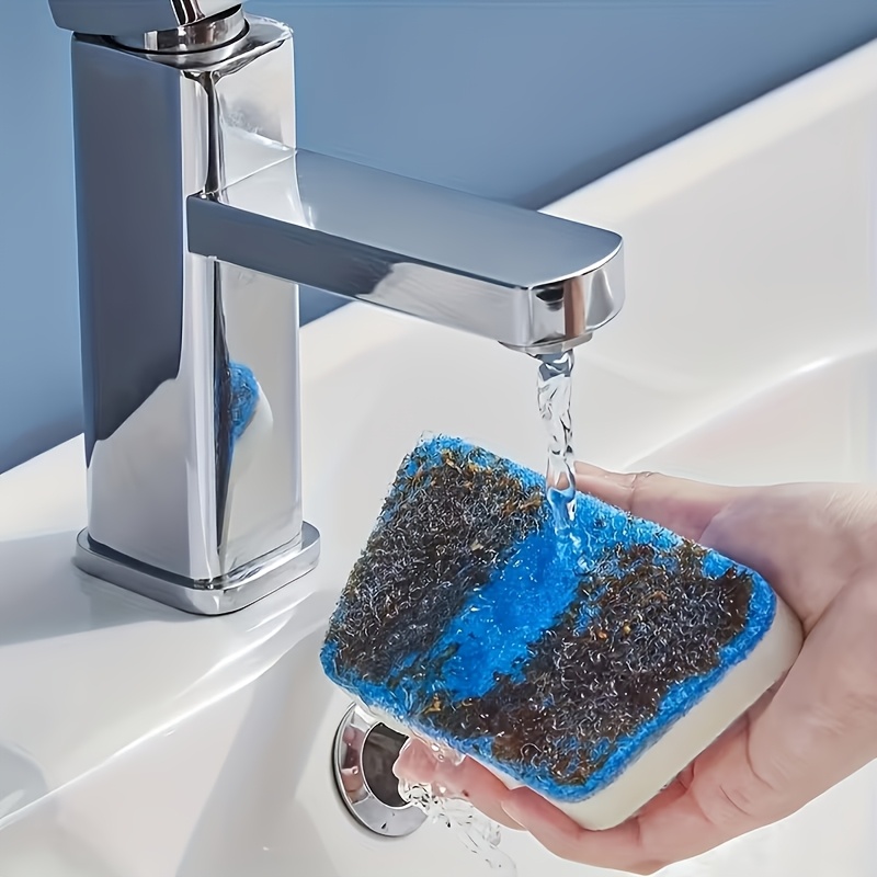 multi functional bathroom cleaning brush set with 5 detachable brush heads long handle essential household cleaning tools floor cleaning set sturdy handle structure used for scrubbing tiles floors and bathtubs Product details 8