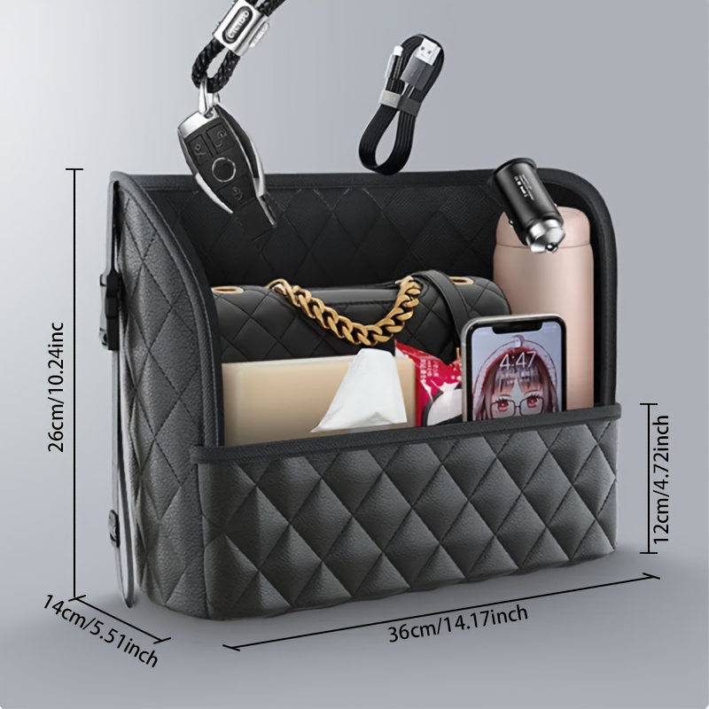 car storage organizer car seat organizer with wallet and extra back for car storage and organization Product details 0