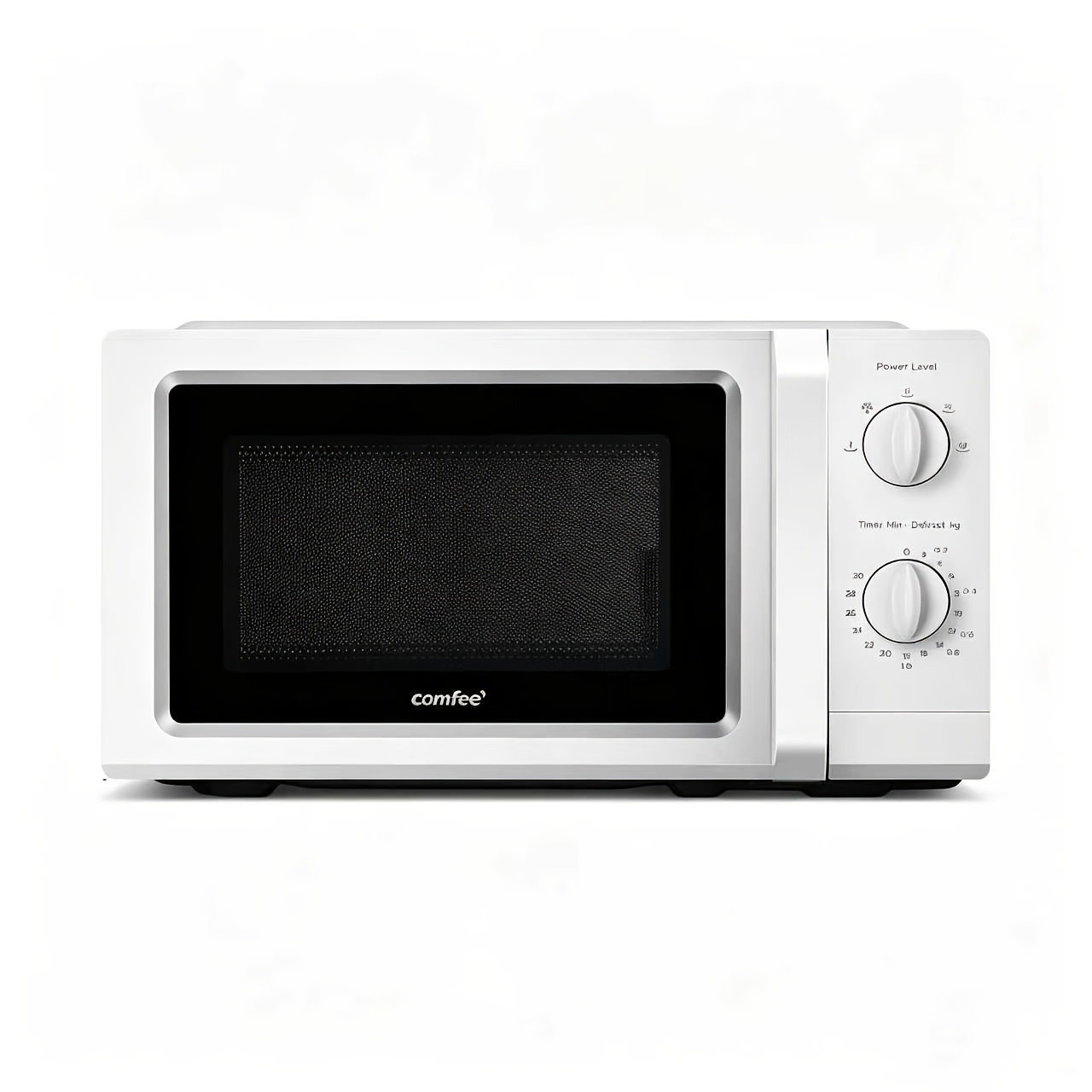 Image of Household 19l Mechanical Turntable Microwave Oven, Comfee Simple Black Mini Microwave Oven With 6 Power Levels, With Weight , Energy- Design, Dormitory Rental Family Multi-functional Microwave Oven