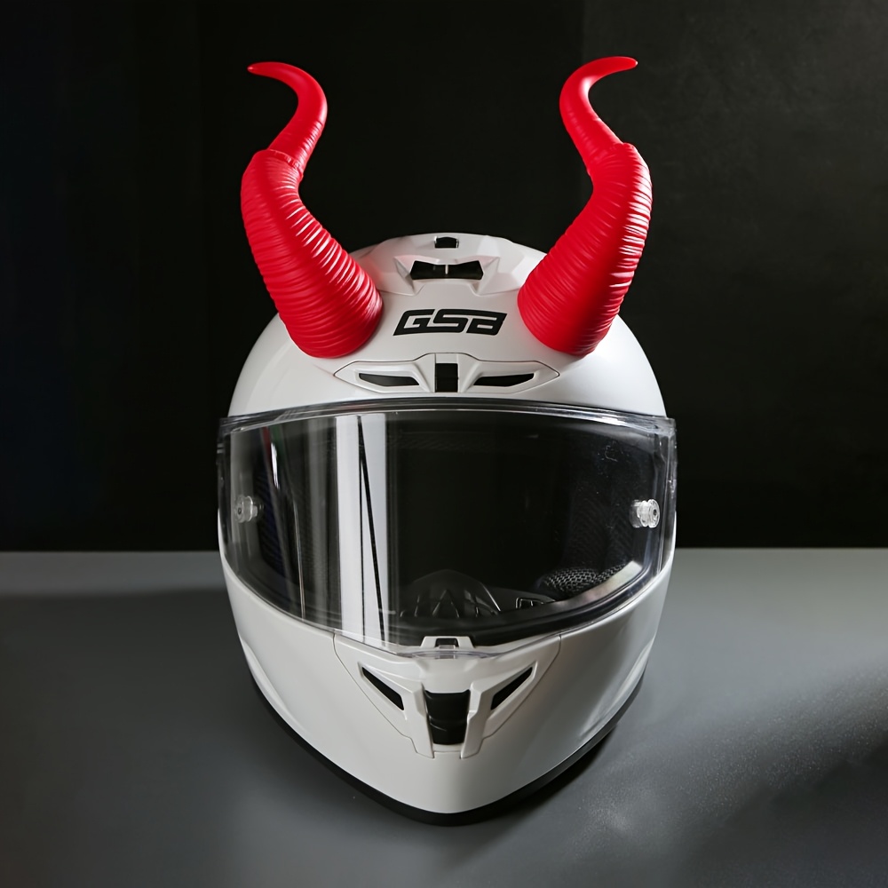 devil horn motorcycle helmet Small suction cup horns for – ChuchesMoto grab a pair of Speed Tabs Motorcycle Helmet Devil Horn Decoration