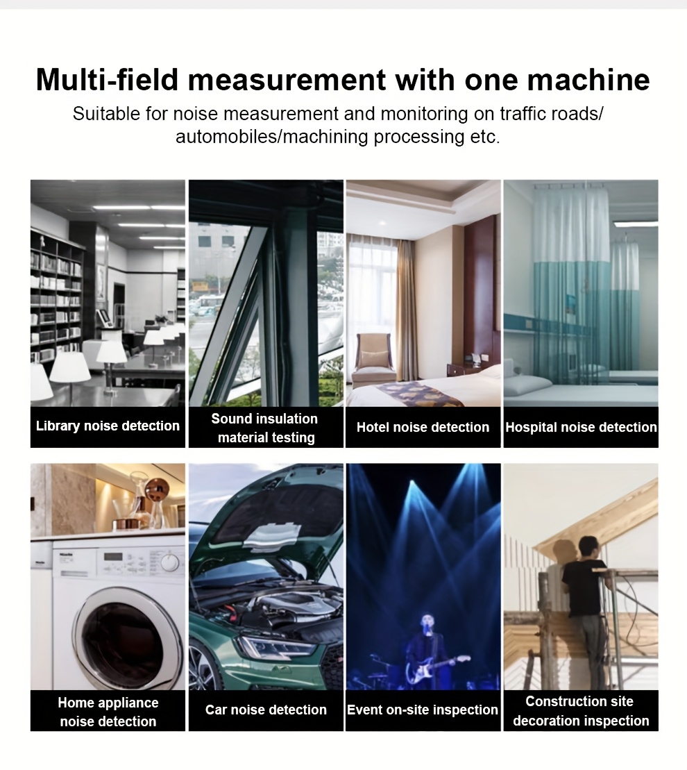 mini   level meter 30 130db measuring range capacitive microphone detection Product details 10
