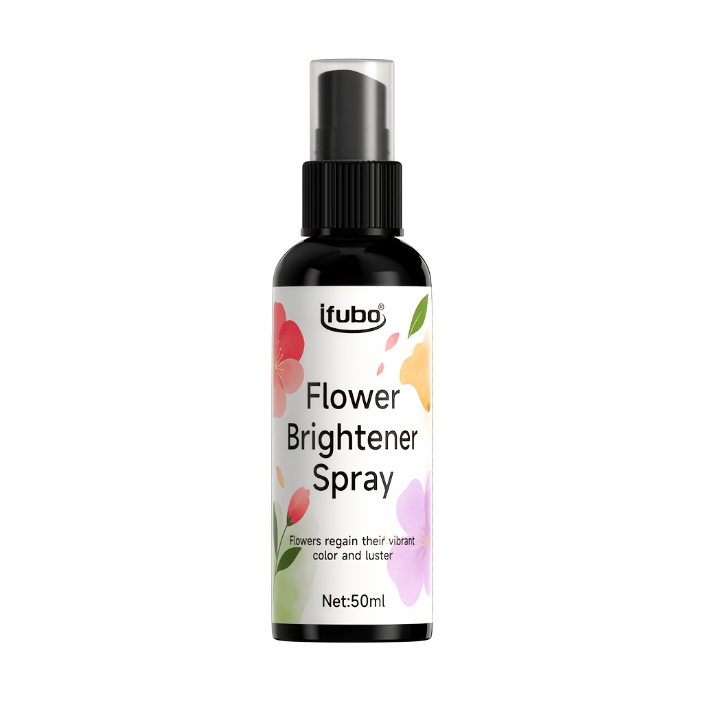 TEMU Flower Glitter Spray, This Shimmering Spray Is Perfect For Flowers, Balloons, Christmas Trees, And Decorations, Providing Long-lasting Radiance
