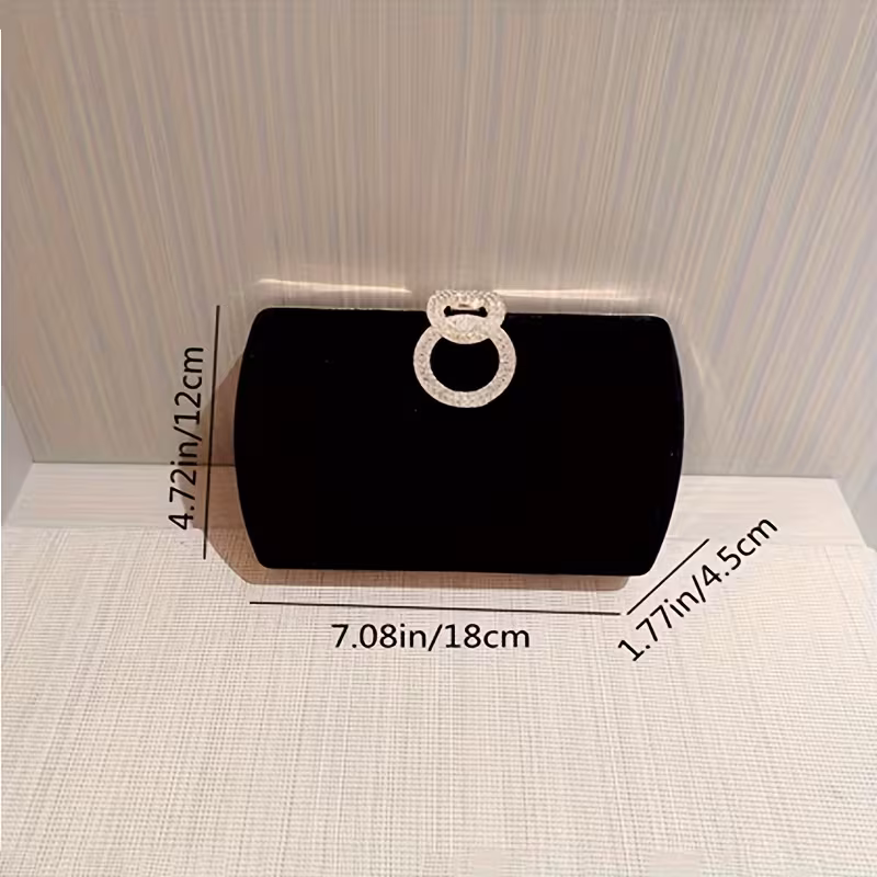 new style evening clutch with velvet dinner handbag chain bag to match qipao dresses and mothers day gifts details 0
