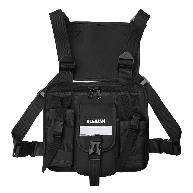 kleeman brusttasche schwarzer oxford stoff rahmen Temu Germany