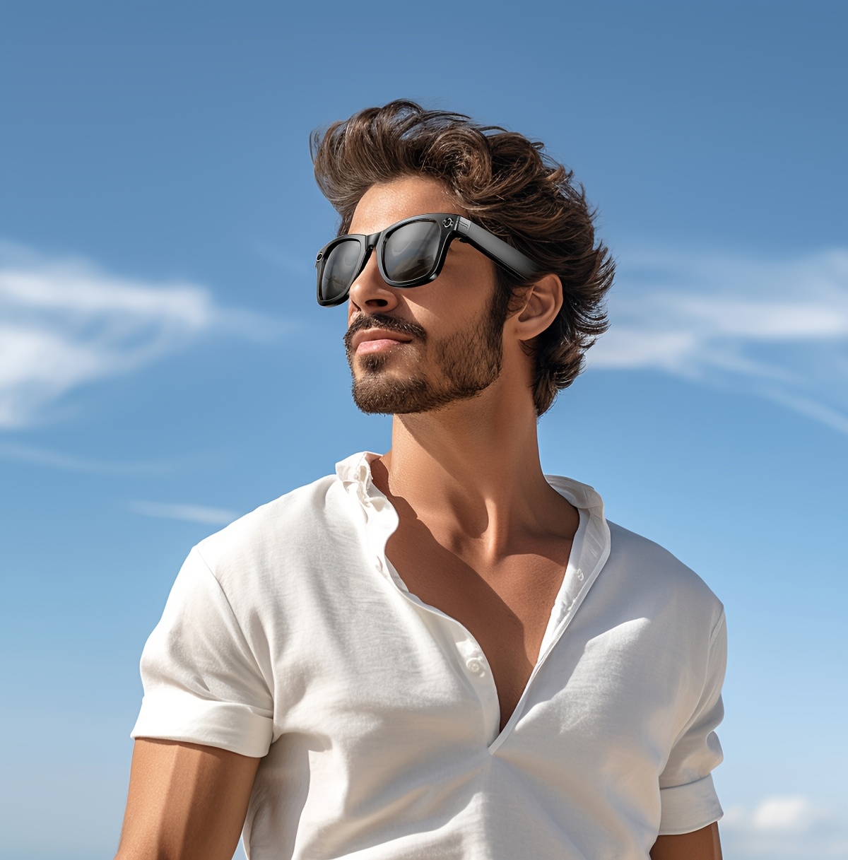 translating   8mp hd camera wireless calling music   wi fi transfer hd recording photo recognition swipe   dual mic noise reduction anti shake shooting   interpolated photos magnetic charging Product details 11