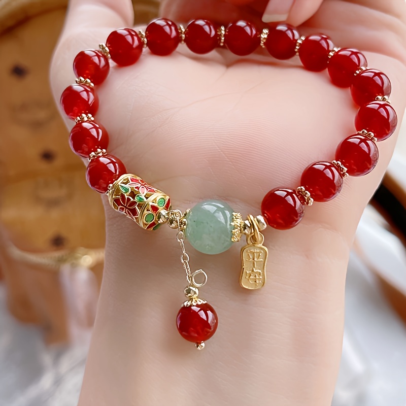 

1pc Red Bracelet - , -wishes, All
