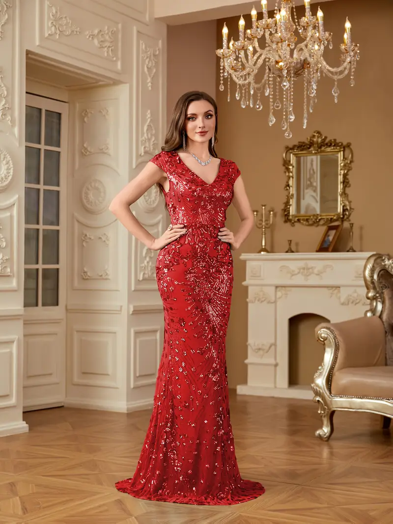 red maxi dress amazon Dresses For Women 70 cm / 27.56 in Amazon Red Off The Shoulder