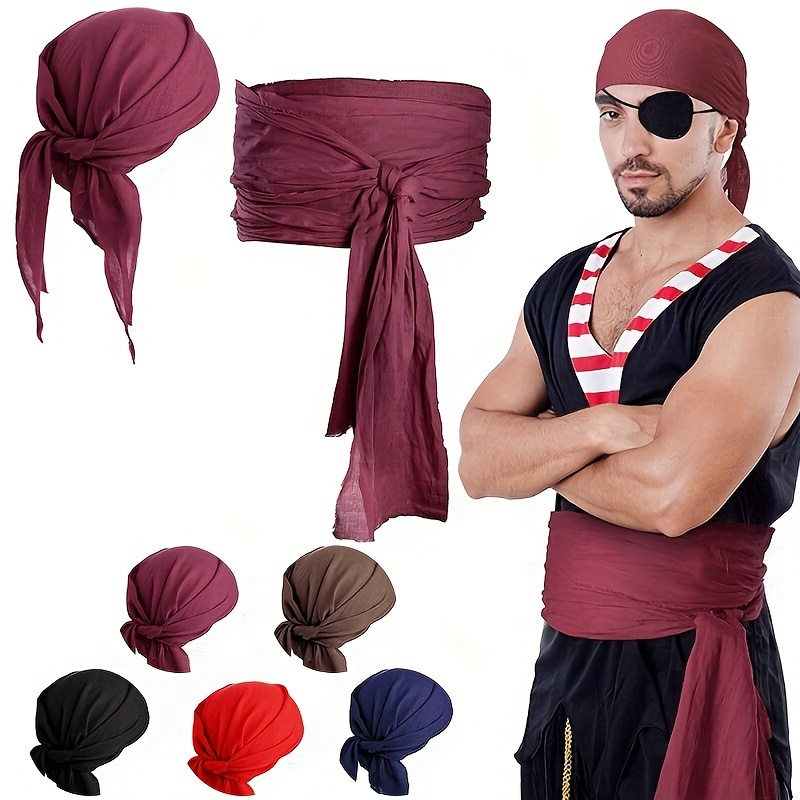 Pañuelos Piratas y bandanas para tu disfraz de pirata
