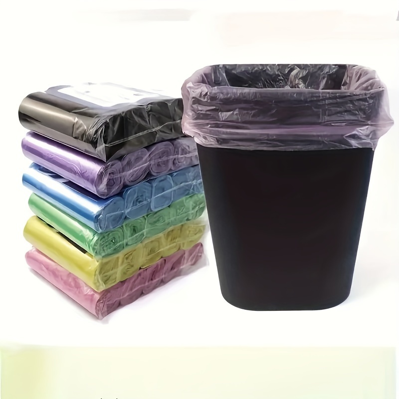 100pcs multi purpose disposable garbage bags   home   ideal for living room bedroom outdoor bathroom 17 72 x 19 69 inches details 4